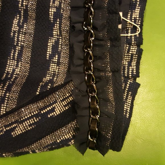 ☄Ramy Brook Blue & Silver Blazer☄ - Picture 7 of 9